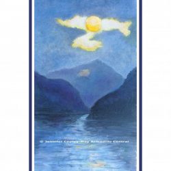 Jennifer Copley-May Moonlight over Lake Geneva